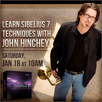 John Hinchey teaches Sibelius techniques at Sweetwater